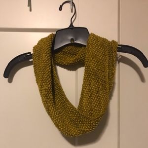 Knitted Yellow Scarf